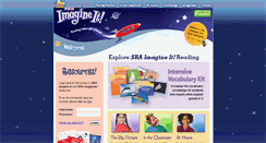 Desktop Screenshot of imagineitreading.com